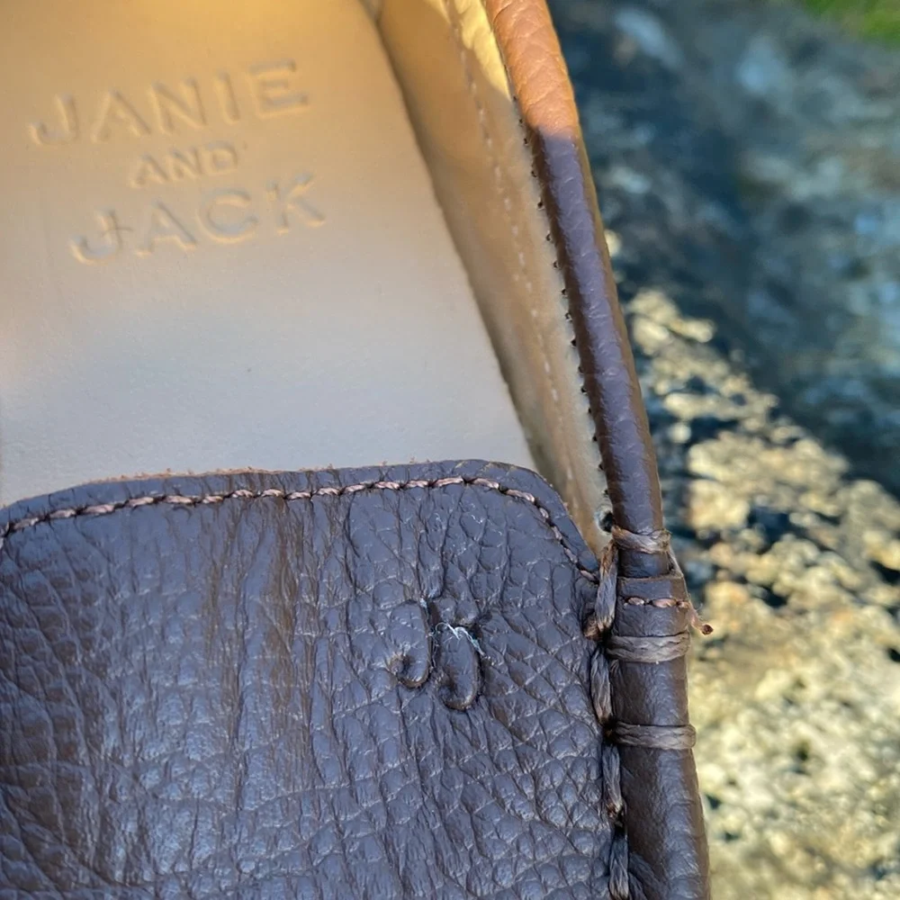 Janie and Jack loafer size 4 - Picture 3 of 8
